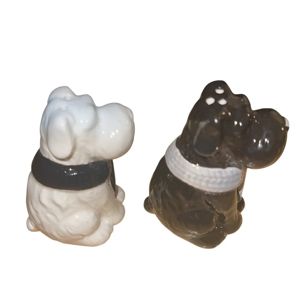 🐶 Scottish Terrier salt & pepper shaker Dogs Seasoning Salt & Pepper